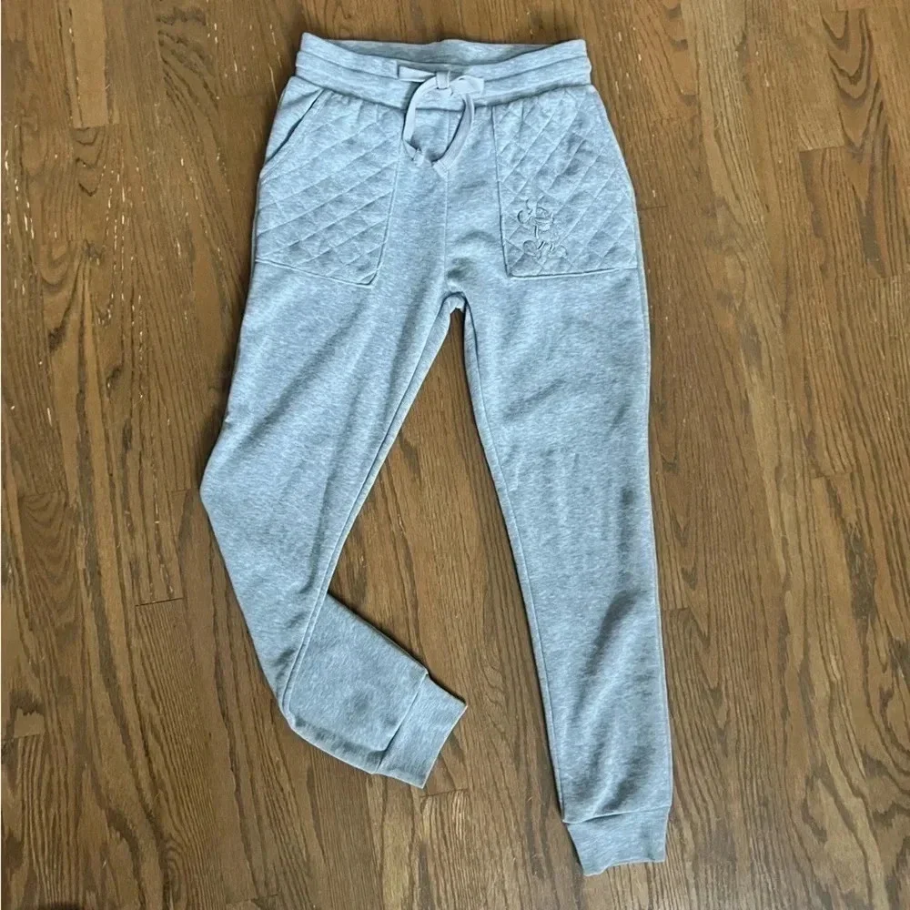 Disney Parks Quilted Mickey Mouse Joggers women’s size small
